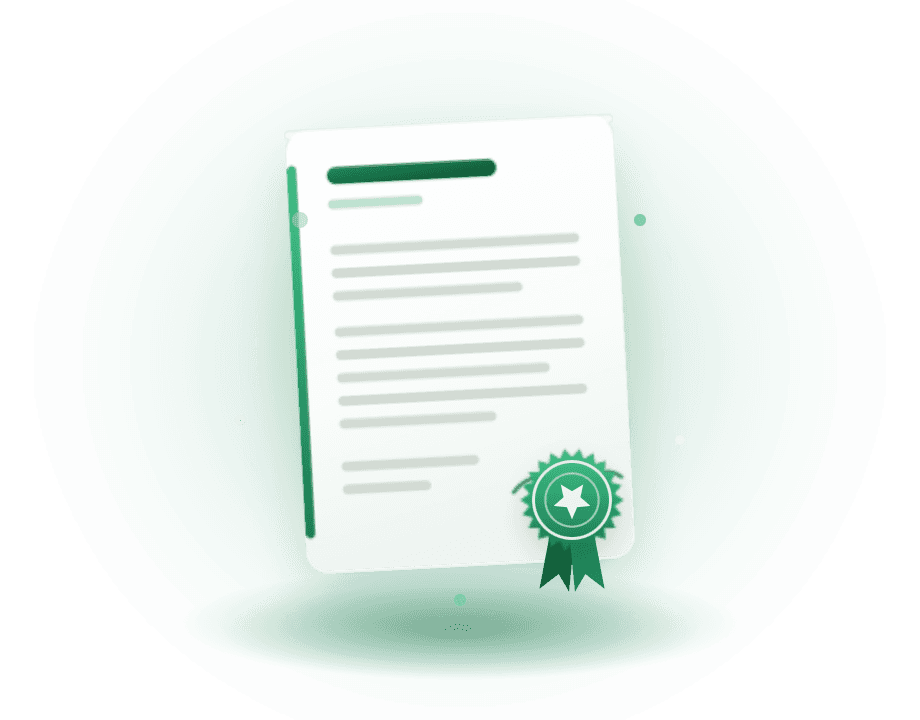 Illustration representing certified legal translation work for court translators